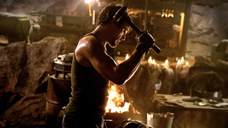 Iron Man cave scene