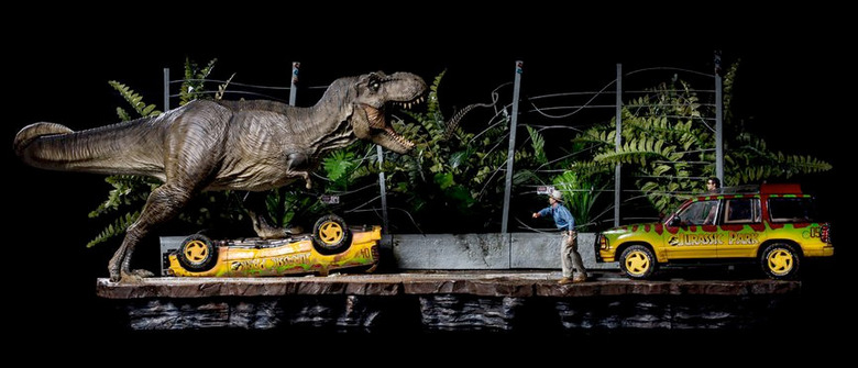 Jurassic Park Diorama Set