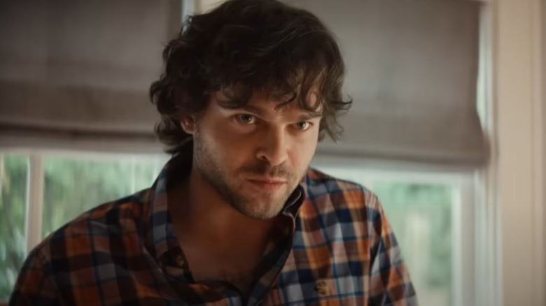 Aldeen Ehrenreich in Ezekiel Stan look intense on Ironheart