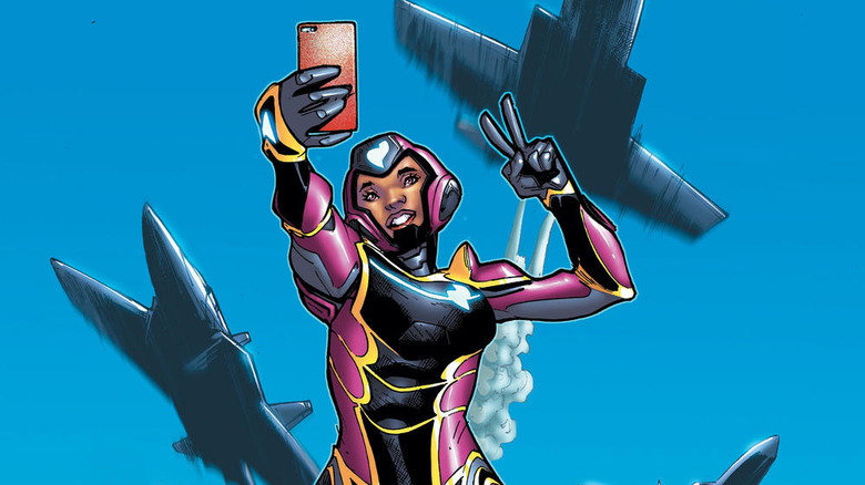 Ironheart pose 