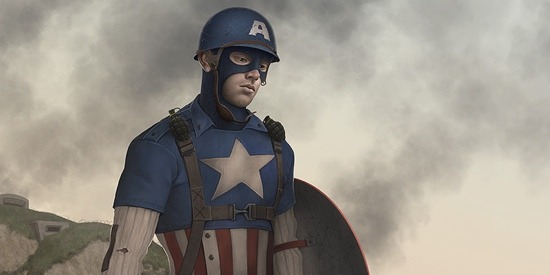 Captain America by Jonathan Mayer http://elandain.deviantart.com/art/I-could-have-done-more-132286839