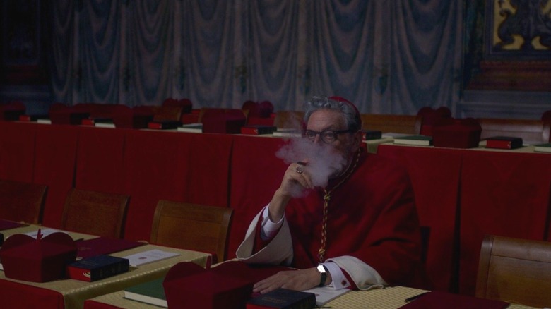 Sergio Castellitto as Cardinal Tedesco in Conclave