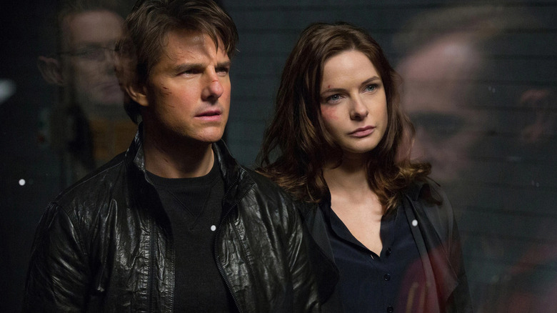 Ethan Hunt and Ilsa Faust in 