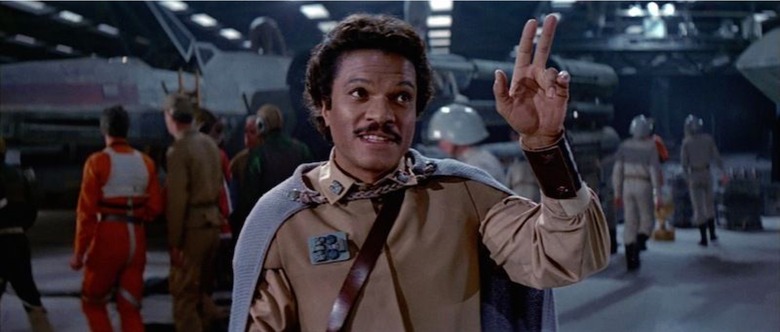 Lando in The Last Jedi