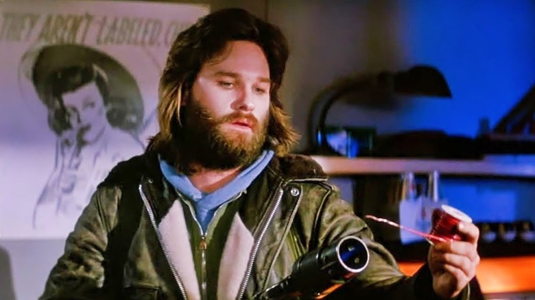 MacReady conducts the test