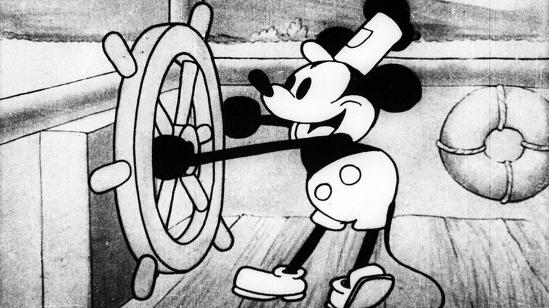 Mickey Mouse in Steamboat Willie