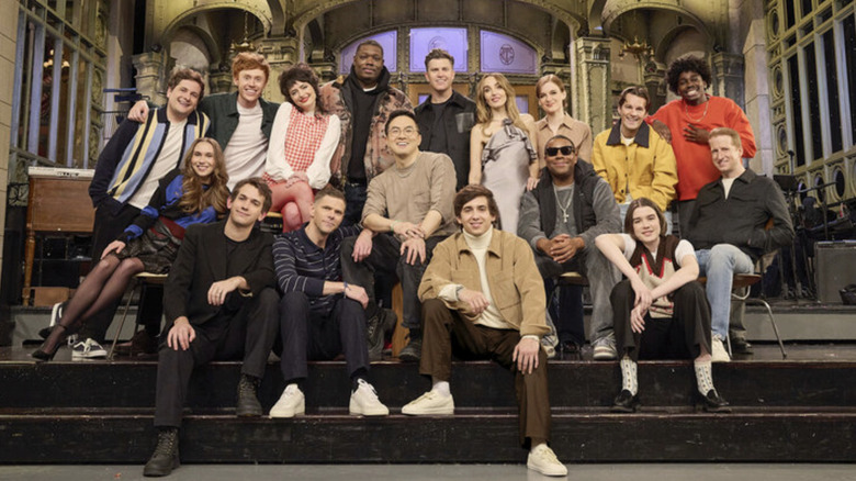 The cast of Saturday Night Live Season 51