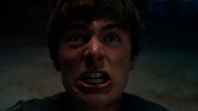 Will Byers (Noah Schnapp) screaming in Stranger Things