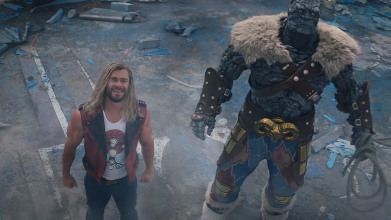 Korg and Thor Love and Thunder