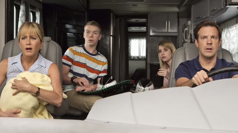 Jennifer Aniston, Will Poulter, Emma Roberts, Jason Sudeikis, We're the Millers