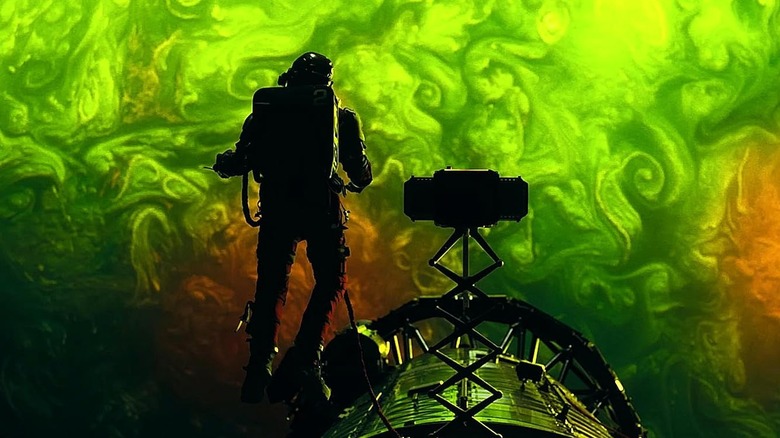 Ryland Grace in space in Project Hail Mary