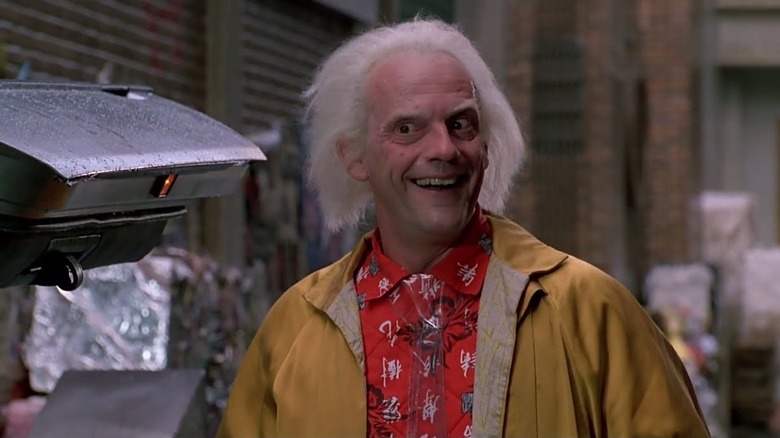 Christopher Lloyd played "Doc" Brown for the entire "Back to the Future" trilogy