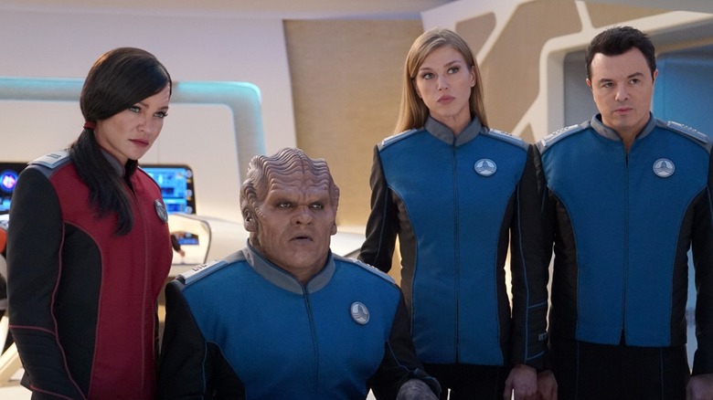 The cast of The Orville