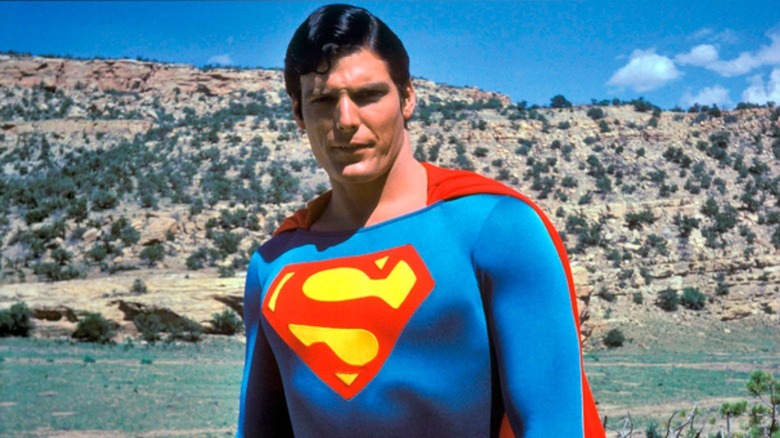 Christopher Reeve as Superman in Superman: The Movie