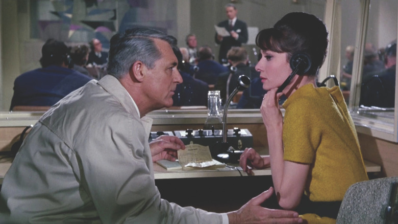 Cary Grant and Audrey Hepburn in Charade