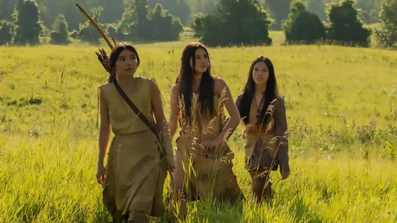 Necani, Kino, and Maneese approach the Western Woods in Welcome to Derry Episode 4