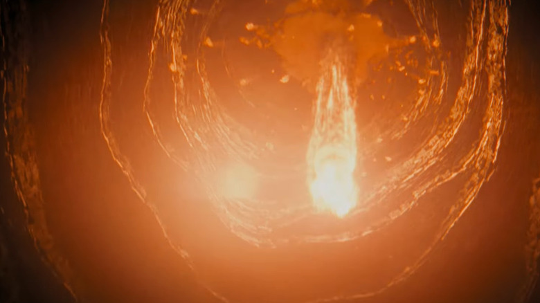 It arriving as a meteor in It: Welcome to Derry