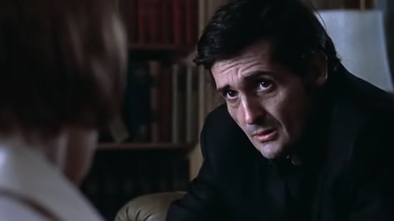 Father Karras talking to Chris in The Exorcist