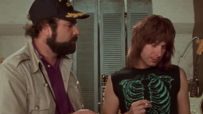 Nigel showing Marty his volume at 11