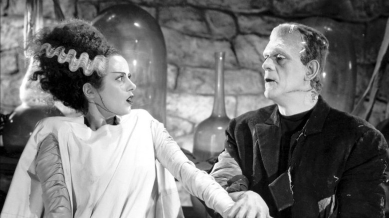 Bride of Frankenstein Meets Monster