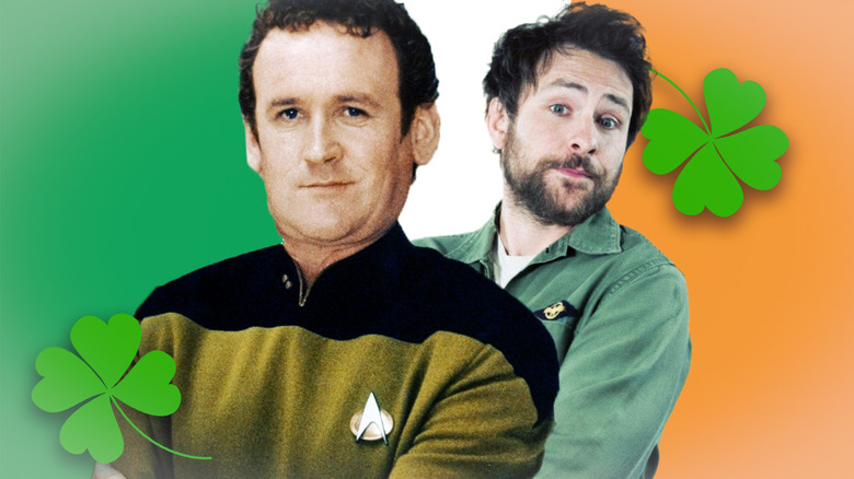 Colm Meaney and Charlie Day It's Always Sunny in Philadelphia