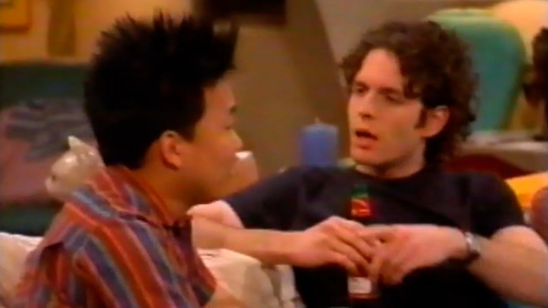 That show from the 80s, Roger talks to Corey on the couch, while Corey drinks beer