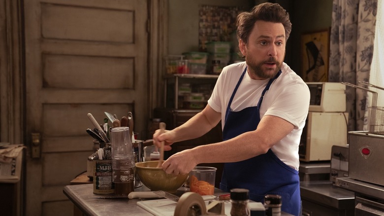 Charlie cooking in It's Always Sunny