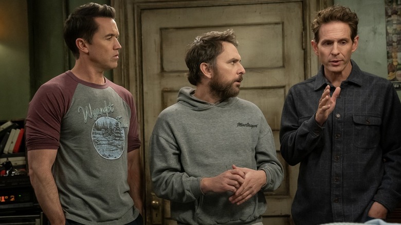 Rob Mac, Charlie Day, and Glenn Howerton in It's Always Sunny