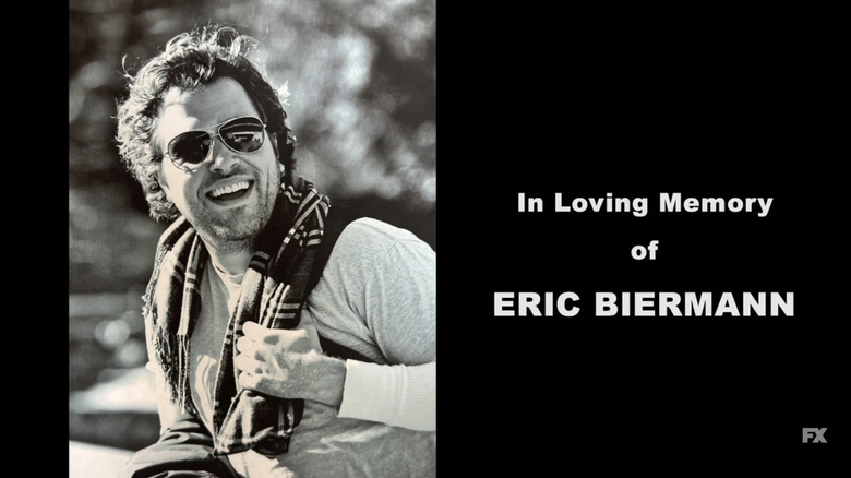 In Eric Bierman's slide on the slide of respect for Eric Bierman