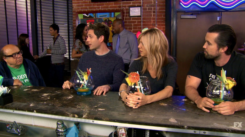 Danny DeVito, Glenn Howerton, Kaitlin Olson, and Rob McElhenney on It's Always Sunny in Philadelphia