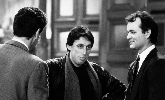 Ghostbusters 3 - Bill Murray and Ivan Reitman on set