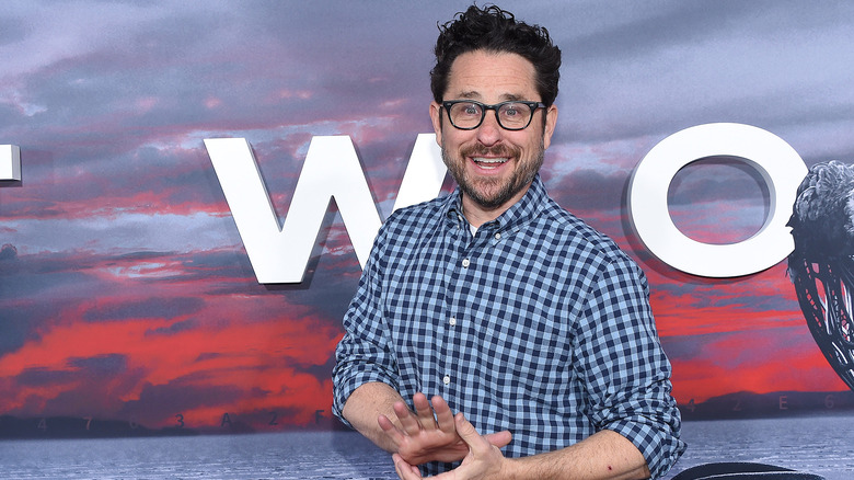J.J. Abrams looking delighted