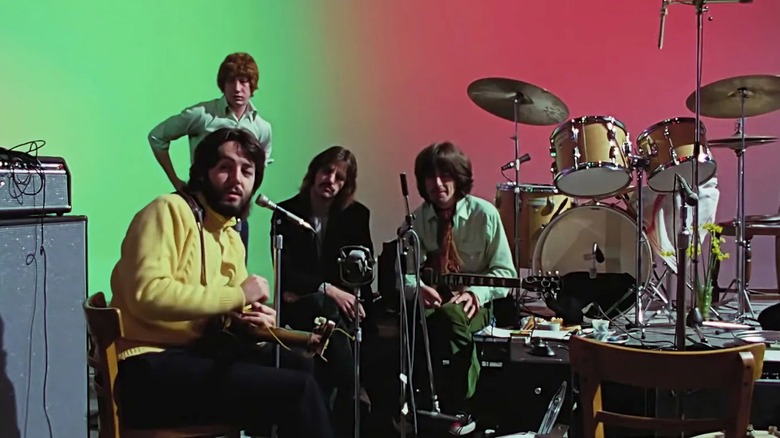 Paul McCartney, George Harrison, Ringo Starr, John Lennon, A Hard Day's Night