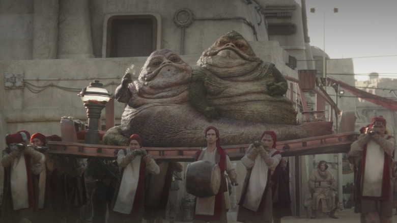 Jabba the Hutt's cousins in The Book of Boba Fett