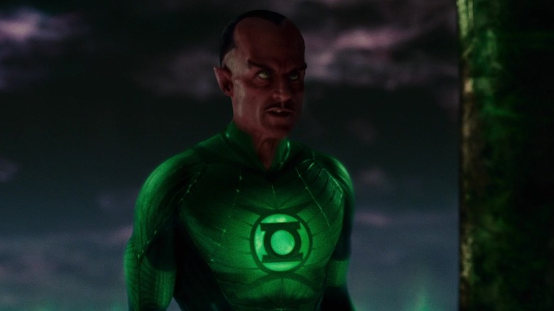 Singro, the green lantern, in the green lantern.