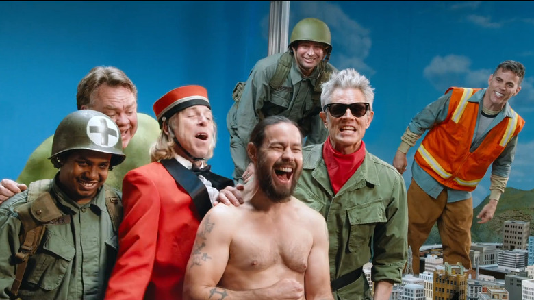The cast of "Jackass Forever"