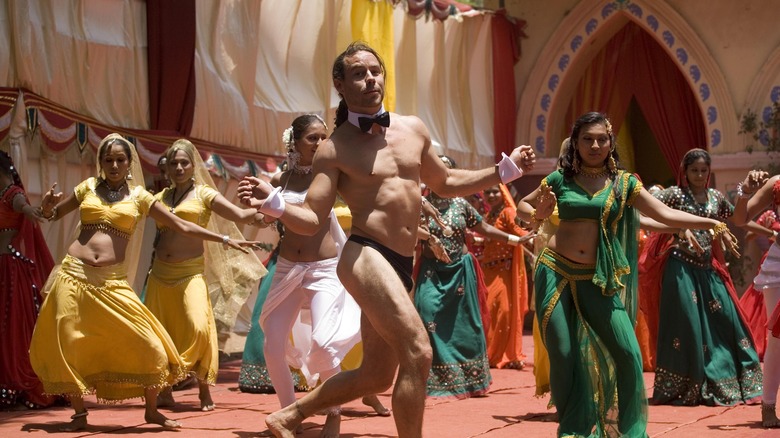 Chris Pontius performs a Bollywood number for Jackass: Number 2