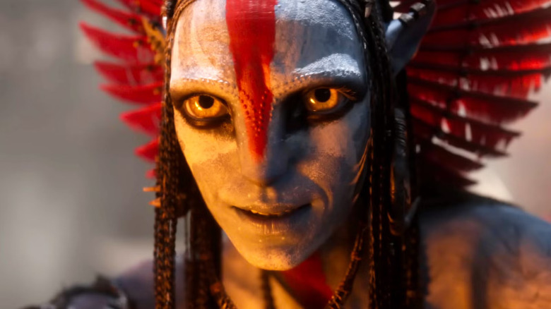 Varang looking wicked in Avatar: Fire and Ash