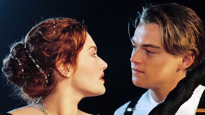 Kate Winslet and Leonardo DiCaprio in Titanic