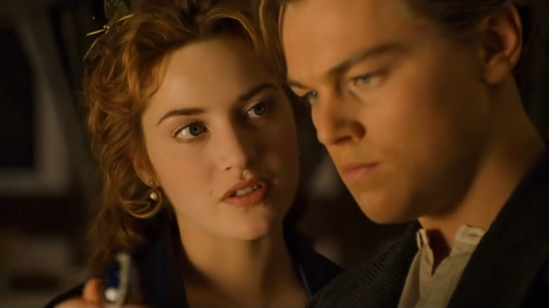 Kate Winslet and Leonardo DiCaprio in Titanic