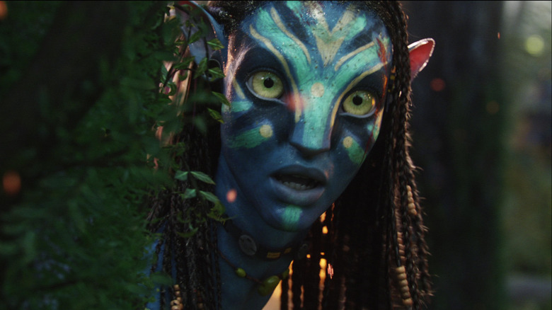 Zoe Saldana's character in Avatar