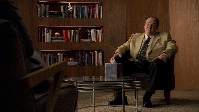 Tony Soprano in therapy