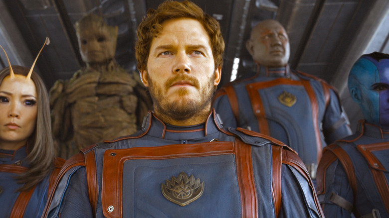 Chris Pratt in Guardians of the Galaxy Vol. 3