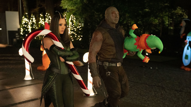Guardians Holiday Special Drax and Mantis 