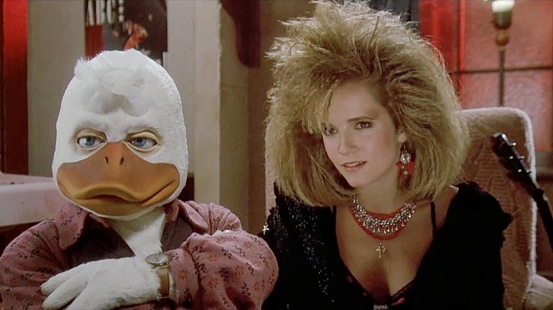Howard y Beverly Switzer en Howard el pato