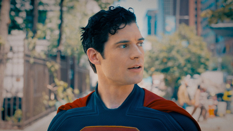 David Corenswet as Superman in James Gunn's Superman