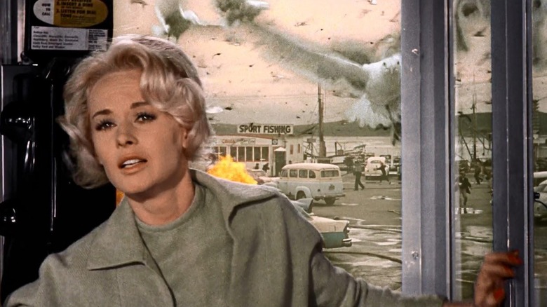 Tippi Hedren in "The Birds"