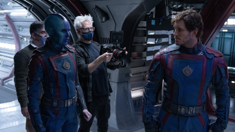 James Gunn directing Guardians of the Galaxy Vol. 3 (Disney press site)