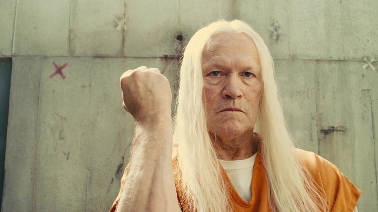 Savant making a fist in The Suicide Squad