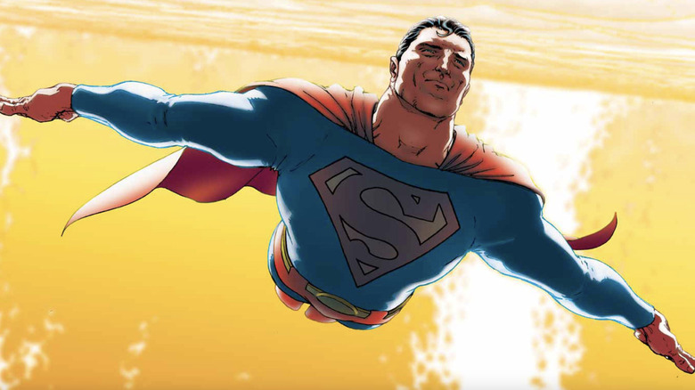 Superman in All Star Superman art by Frank Quitely